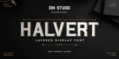 Halvert Font
