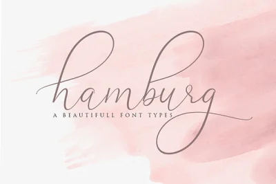Hamburg Love Font Pretty