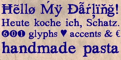 Hand Scribble Sketch Times Font