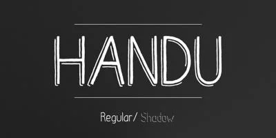 Handu Font