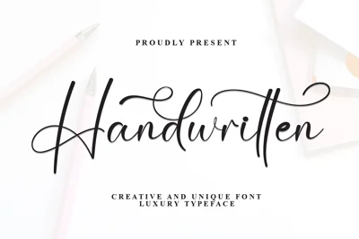Handwritten | Script Font