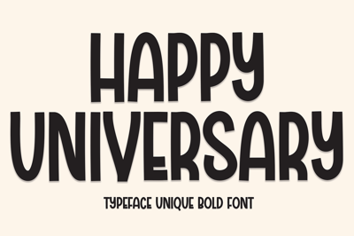 Happy Universary | Script Font Free Download