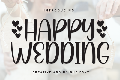 Happy Wedding | Script Font Free Download