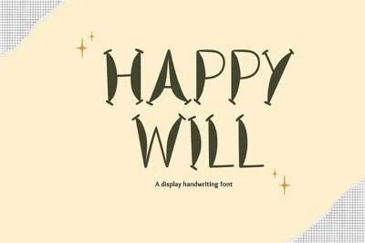 Happy will font
