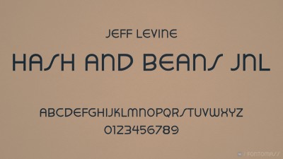 Hash And Beans JNL Font