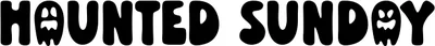 Haunted Sunday Font