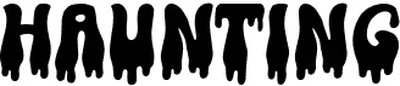 Haunting 3 Font