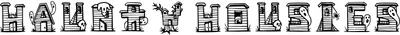 Haunty Housies Font