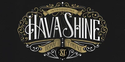 Hava Shine Font