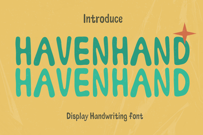 Havenhand handwriting font Free Download
