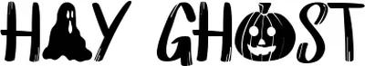 Hay Ghost Font