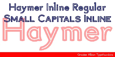 Haymer Font
