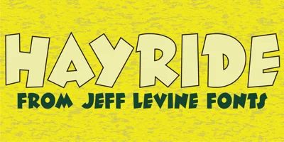Hayride JNL Font