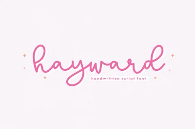 Hayward | Handwritten Script Font