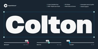 HD Colton Font