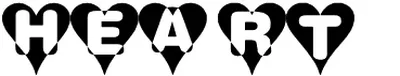 Heart Domenico128 Font