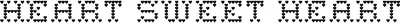 Heart Sweet Heart Font