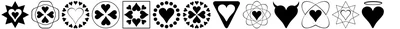 Heart Things Font