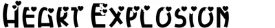 Heartexplosion Font