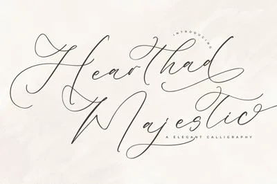 Hearthad Majestic Elegant Font