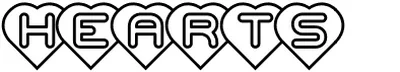 Hearts Brk Font