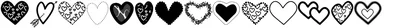 Hearts Shapes Tfb Font