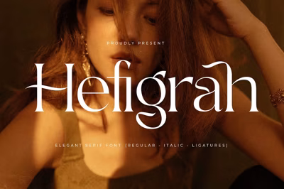 Hefigrah Elegant Serif Font Free Download
