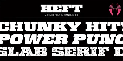 Heft Font