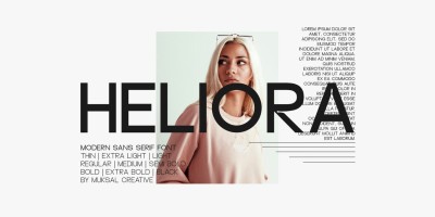Heliora Font