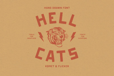 HELL CATS Font