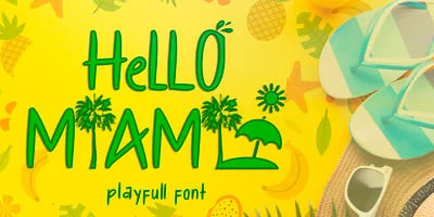 HeLLO MIAMI Font