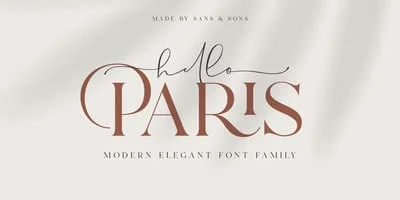 Hello Paris Font