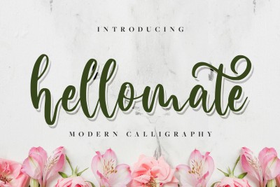 Hellomate - Wedding Font