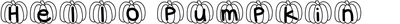 Hellopumpkin Font