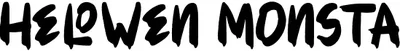 Helowen Monsta Font