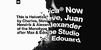 Helvetica Now Font