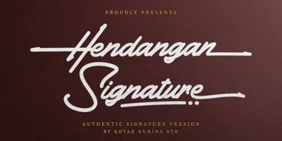 Hendangan Font