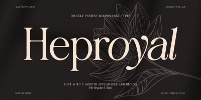 Heproyal Font