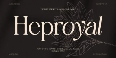 Heproyal Font