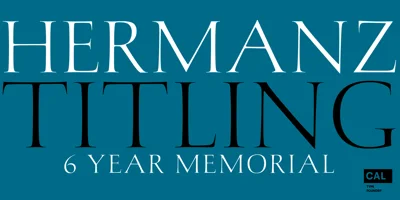 Hermanz Titling Font