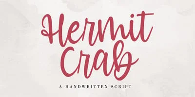 Hermit Crab Font