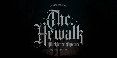 Hewalk Font