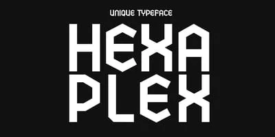 Hexaplex Font