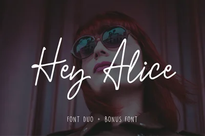 Hey Alice Font Duo