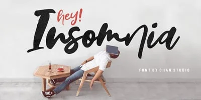 Hey Insomnia Font