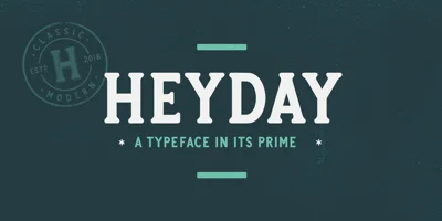 Heyday Font
