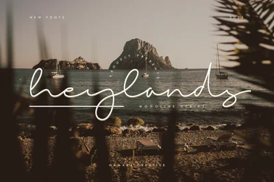 Heylands - Monoline Script