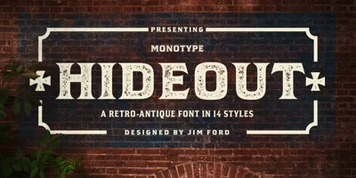 Hideout Font