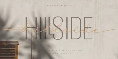 Hillside Font