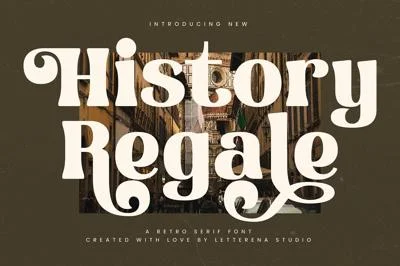 History Regale Retro Serif Font